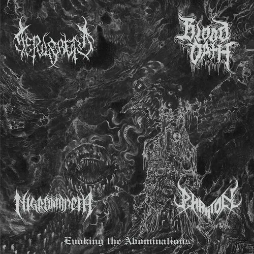 SEPULCRUM / BLOOD OATH / NIGROMANCIA / PHANTOM 'Evoking the Abominations'
